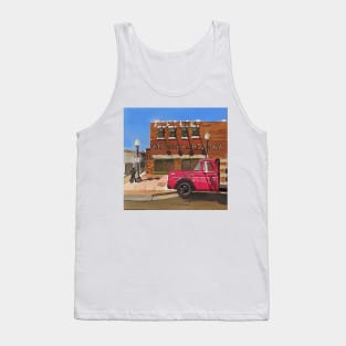 Corner in Winslow Arizona, Route 66, Eagles song Take it Easy Tank Top
